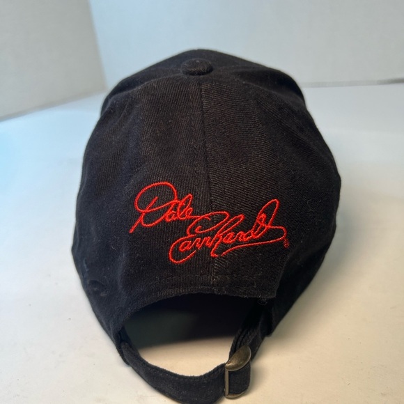 Vintage Dale Earnhardt Hat 00s NASCAR Strapback Cap Goodwrench Sr #3 - Picture 3 of 8